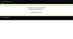 Desktop Screenshot of goetz.de